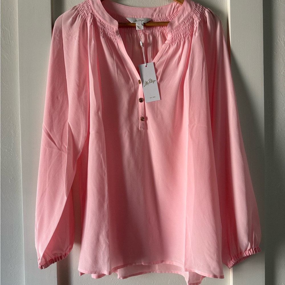 Lilly Pulitzer Light Pink Blouse